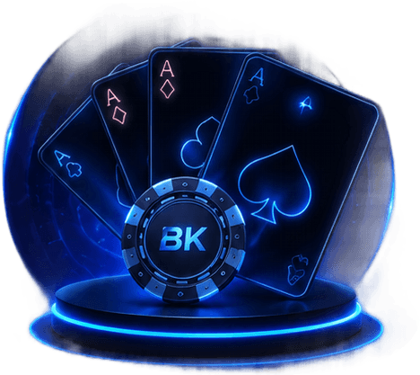 BetKhala casino chip with playing cards