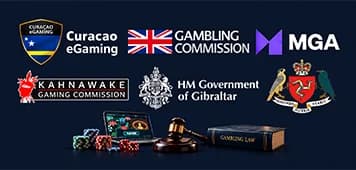 Verifying casino gaming license